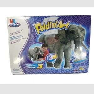 Milton Bradley Foldin' Art 3D Horse Craft kit